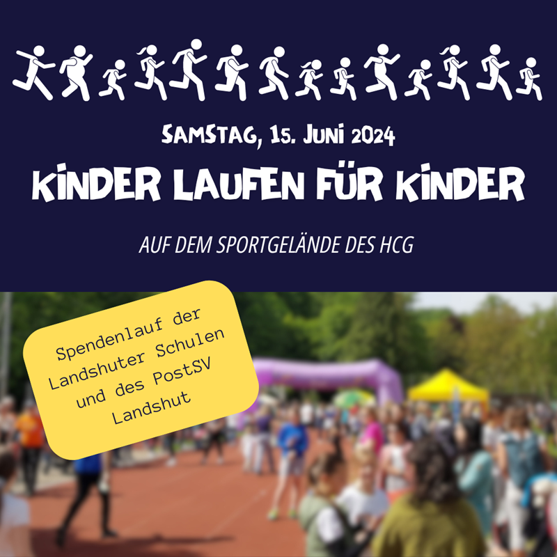 Schnürt die Laufschuhe: Kinder laufen für Kinder